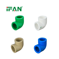 Raccords de tuyauterie PPR en plastique IFAN conformes à la norme ASTM F2389 pour l'eau, raccords de plomberie PPR