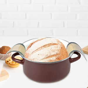 シリコンブレッドスリングダッチオーブンベーキングマットエクストラロングハンドルシリコンブレッドスリングオーバルとラウンドブレッドベーキングマット - Product Image 4