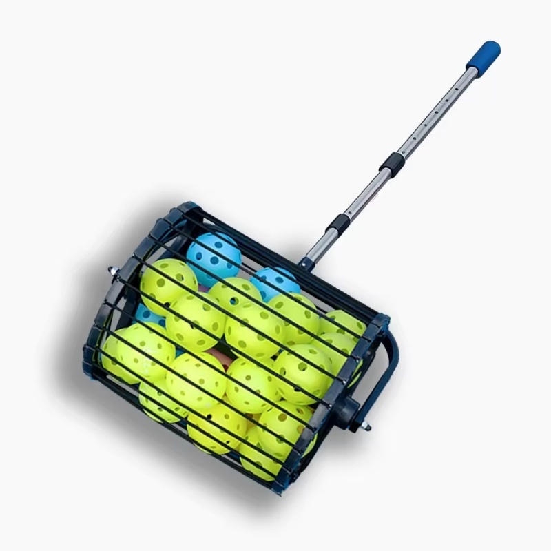 Portable Custom Aluminum Alloy High Quality Tennis Pickleball Ball Picker Retractable Adjustable Roller for Adult Use All