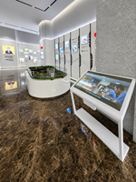 Écran d'affichage intelligent OLED transparent personnalisable, écran tactile interactif, écran d'affichage pour exposition