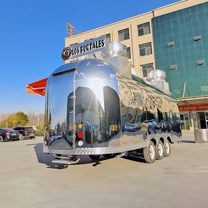 Food Truck Mobile Personalizzato Chammp in Acciaio Inox 6,5m, Rimorchio per Catering, Pizza, Caffè, Taco, Gelato, Cucina Completa per Snack - Product Image 6