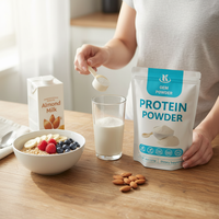 Poudre de Protéine de Lactosérum de Qualité Alimentaire pour Adultes, 227g – Complément Sportif, Prise de Masse, Marque Privée OEM/ODM