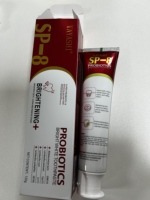 YAYASHI SP-8 Dentifrice Probiotique Blanchissant et Anti-Taches pour une Haleine Fraîche - 120g