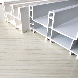 2025 Trung Quốc nhà sản xuất đùn gỗ phim cán uPVC cửa sổ hồ sơ PVC cửa hồ sơ - Product Image 1