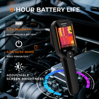 Caméra thermique GH192, résolution IR 240x240, caméra visuelle, -20°C à 550°C, imageur thermique infrarouge, IP54