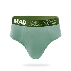 Venta al por mayor Premium hombres breve Color sólido clásico transpirable bambú hombre breve logotipo personalizado Jacquard banda hombres breve - Product Image 4