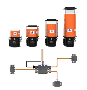 <span class=keywords><strong>Pompe</strong></span> à <span class=keywords><strong>graisse</strong></span> automatique haute pression 35MPa 24V/12V DC, système de lubrification électrique étanche IP67 pour excavatrice et chargeuse sur pneus - Product Image 3