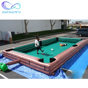 Snooker inflable, piscina de fútbol, juego deportivo de campo, billar humano gigante - Product Image 3