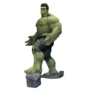 Esculturas de resina de gran venta de películas de Marvel, estatuas de Iron Man, Spider-Man y <span class=keywords><strong>Hulk</strong></span> de tamaño real para decoración de calles comerciales - Product Image 6