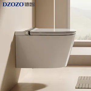S005 giriş banyo seramik akıllı tuvalet Modern lüks elektrikli tek parça otel bide akıllı tuvaletler