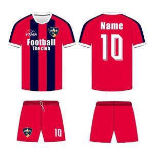 Özel futbol forması tay yüksek kalite Vintage futbol tişörtü 100% Polyester otomatik kesme OEM takım adı süblimasyon - Product Image 3