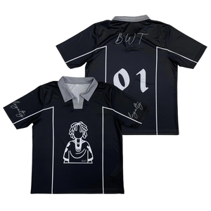 เสื้อฟุตบอลสไตล์สตรีทเสื้อพิมพ์ลายพิมพ์ซับลิเมชันงานออกแบบได้ตามต้องการ - Product Image 2