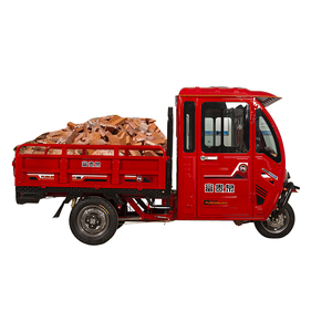 Tricycle électrique personnalisé pour le marché coréen avec carrosserie fermée, moteur sans balais, capacité de charge de 600 kg, <span class=keywords><strong>transport</strong></span> de marchandises - Product Image 1