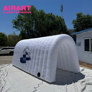 Tunnel de sport gonflable avec impression de logo Tunnel de <span class=keywords><strong>courage</strong></span> blanc pour les matchs de sport et d'exposition - Product Image 6