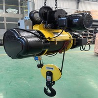 Chariot mobile avec palan électrique pour le transport de matériaux de grande portée dans les ateliers de grues portiques