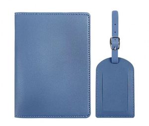 Wholesale Custom Travel Passport <b>Holder</b> Set PU Personalized Passport <b>Holder</b> Luggage Tag Multi-color Plane Boarding <b>Pass</b> Tag - Product Image 6