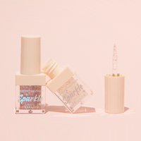 Botol kecil berkilau Eyeshadow Primer Harga bagus kustom warna Anda Eyeshadow cair berkilau Diy