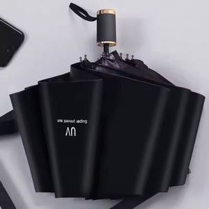 Dual-Use Folding Umbrella Customizable <b>Extra</b> <b>Large</b> Sunshade for Sun Rain Protection Modern Design Bulk Wholesale - Product Image 3