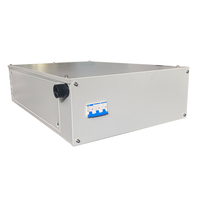 Alimentation à découpage haute fréquence 200A 12V triphasée 380V CA 2,4kW refroidissement par air 88% pour machines de galvanoplastie