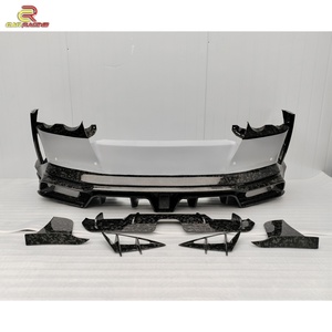 ชุดแต่งคาร์บอนไฟเบอร์แบบฟอร์จบางส่วนสไตล์ MSY สำหรับ Ferrari 812 GTS ประกอบด้วยกันชน ฝาครอบเครื่องยนต์ สปอยเลอร์ บังโคลน และสเกิร์ตข้าง - Product Image 3