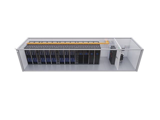 Customized Server Rack Container Data Center Energy Saving Air Cooling System Modular Data Center
