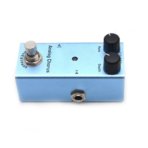 Pedal de Chorus Analógico Azul de Calidad con True Bypass y Aleación de Aluminio para <span class=keywords><strong>Guitarra</strong></span> Eléctrica - Product Image 4