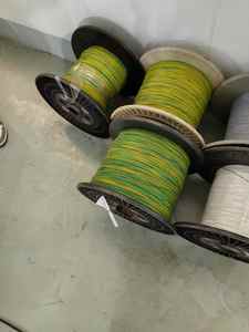 Cable <span class=keywords><strong>de</strong></span> alambre conductor <span class=keywords><strong>de</strong></span> cobre recubierto <span class=keywords><strong>de</strong></span> níquel recubierto <span class=keywords><strong>de</strong></span> PTFE - Product Image 3