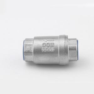 Válvula de Retención Vertical de Acero Inoxidable 316 CF8M de 3/4" DN20 1000WOG con Resorte de Succión SONGO - Product Image 2