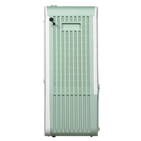 Enfriador de Aire Portátil con Energía Solar, Aire Acondicionado Evaporativo con Control Remoto, Batería de 24V para Camping, Auto, RV, Exteriores