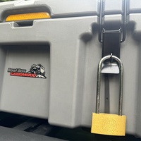 Boîtes robustes pour le stockage en extérieur, grande taille 130L, boîte multifonctionnelle
