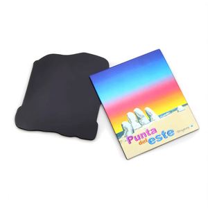 Cadeaux promotionnels professionnels personnalisés pour réfrigérateur, carte de visite en papier, plaque en aluminium, aimant de réfrigérateur - Product Image 3