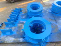Moule à languettes en caoutchouc 900-20 / 1000-20 - Moule de vulcanisation pour bande de jante de pneu de camion pour presse de vulcanisation 160-200T