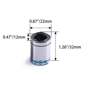 LME8UU LME10UU Cojinete <span class=keywords><strong>de</strong></span> buje <span class=keywords><strong>de</strong></span> <span class=keywords><strong>bolas</strong></span> <span class=keywords><strong>de</strong></span> movimiento <span class=keywords><strong>lineal</strong></span> LME12UU con prueba <span class=keywords><strong>de</strong></span> óxido - Product Image 1