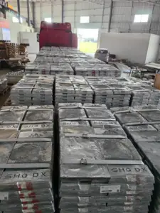 Zinc Ingots Used For Electroplating Zinc Ingot99.995%