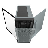 ATX Gaming Desktop case Dual Server Chassis Gaming Computer Full Aluminum Alloy Panel Rotated Glass Overhead 360 Cold Row