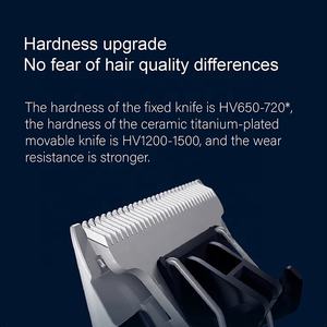 Cortadora <span class=keywords><strong>de</strong></span> pelo eléctrica profesional para hombres, maquinilla <span class=keywords><strong>de</strong></span> cortar el pelo clásica, resistente al agua, recargable, con Groin y cuerpo púbico - Product Image 4