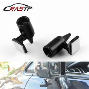 Pare-pluie pour vitres de voiture CRAS TP, noir, avec ruban adhésif 3M, paire, pour les voyages en plein air - Product Image 1