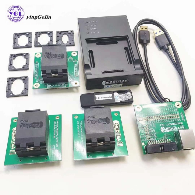 Newest Version Medusa Pro 2 Full Set EMMC SOCKET with UFS 95 SOCKET with UFS 153 SOCKET