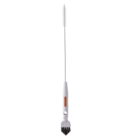 Brosse de nettoyage 2-en-1 pour ustensiles de cuisine, haute qualité, personnalisable en usine, pour la maison, modèle 2026