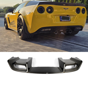 Diffuseur de pare-chocs arrière en fibre de carbone de haute qualité pour <span class=keywords><strong>Chevrolet</strong></span> <span class=keywords><strong>Corvette</strong></span> C6 ZR1 2006 - 2013 Kit carrosserie en fibre de carbone d'usine - Product Image 1