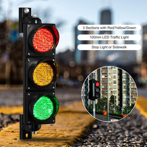 100mm 4インチ3セクション赤イエローグリーン信号信号コブウェブレンズ付き - Product Image 6