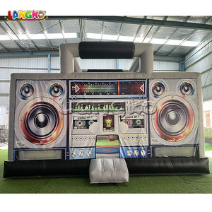 Top Vente Gonflable Boom Box Bounce House Commercial Jumping Bouncy Castle Moon Walk Jeux Gonflable - Product Image 1