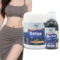 Vente en gros OEM/ODM Poudre détox minceur organique à base de plantes Sirop ventre plat efficace pour adultes amaigrissants