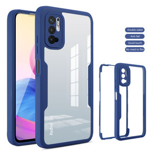 เคสใสป้องกันทั้งด้านหน้าและด้านหลังแบบ2ใน1,เคสป้องกันสำหรับ <span class=keywords><strong>Mi</strong></span> <span class=keywords><strong>11</strong></span> Redmi Note 10 - Product Image 2