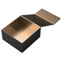 Caja de Regalo de Cartón de Alta Calidad para Ropa, Caja de Regalo Magnética Rígida de Lujo para Moda, Logotipo Personalizado