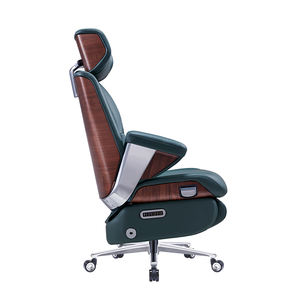 Ghế điều hành điện da cao cấp tích hợp chức năng massage điều khiển bằng tay 6 nút, chức năng thông gió túi khí - Product Image 4