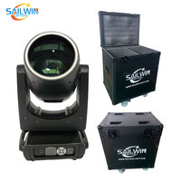 Stock UE - Projecteur Beam 350W 17R 380W 19R à tête mobile avec éclairage de motifs, protection contre la pluie, effet arc-en-ciel coloré pour les fêtes et les événements