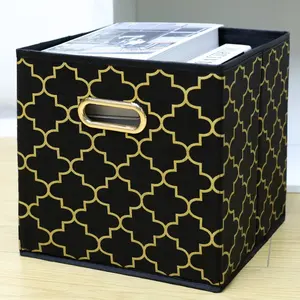 高品质带盖批发储物盒新设计批发储物盒收纳器折叠储物盒