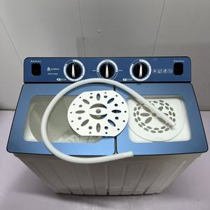 Lavaggio elettrico secco marca grande capacità 15kg secchio di plastica oro polvere domestico semi-automatico doppio secchio lavatrice - Product Image 6