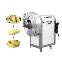Machine de découpe de gingembre OEM écologique haute vitesse avec garantie d'un an pour les marques de gros de chips surgelées